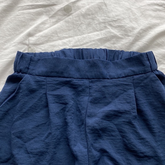 Navy flare pants - Picture 2 of 6